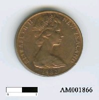 藏品(紐西蘭二分硬幣)的圖片